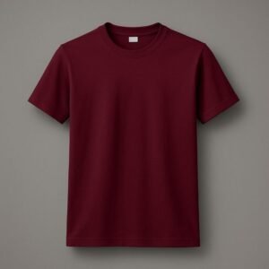 maroon tshirt